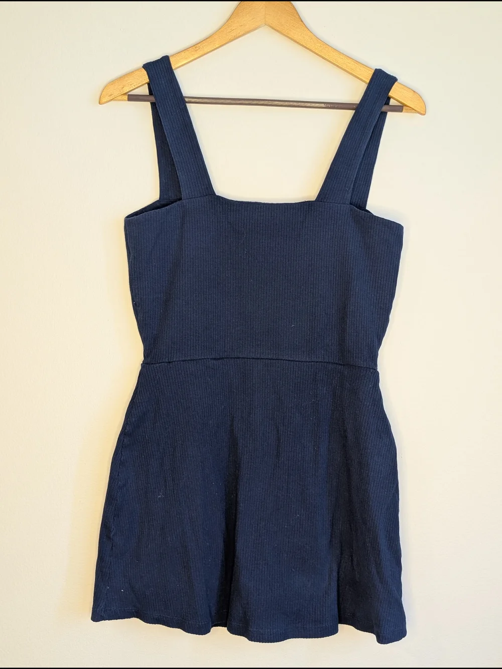 PINK Victoria's Secret Navy Ribbed Active Dress - Picture 2 of 3